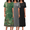 Black,Grey,Green Floral, variant on Oudiya 3 Pack Long Nightgowns for Women Short Sleeve Full Length Nightshirt Soft Plus Size Sleepwear Casual Loungwear, S-5XL