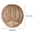 thumbnail image 2 of Lighting Rattan Lamp Cover Woven Chandelier Decorative Chandelier, 2 of 5