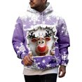 thumbnail image 1 of Mens Sweatshirt,Casual Solid Color Long Sleeved Hooded,Hooded Sweatshirt Men, 1 of 4