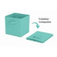 thumbnail image 4 of Mainstays Storage Cube Basket Box, Foldable, Home Organization, Main Materials Are Non Worn Fabric and Paper Card, Perfect for Nursery, Playroom Etc., 4 of 6