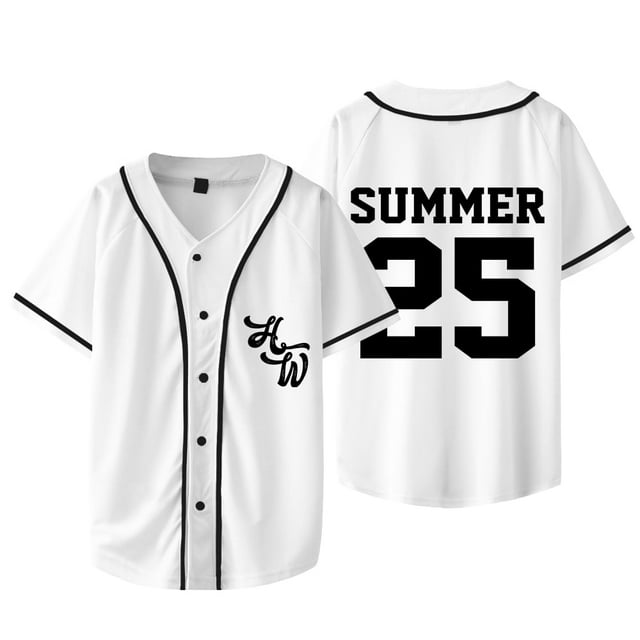 Hudson Westbrook 2025 Été Tour Merch Veste de Baseball Tee Cosplay Unisexe T-Shirts à Manches Courtes, Style 5,m