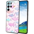 thumbnail image 1 of Compatible with Samsung Galaxy S23 Ultra Phone Case, shark-fish-212 Case Silicone Protective for Teen Girl Boy Case for Samsung Galaxy S23 Ultra, 1 of 1