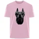 thumbnail image 4 of Camiseta de algodón 100 % transpirable de alta calidad con estampado de doberman atractivo para hombre, ropa informal de calle para exteriores, 4 of 5