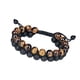 thumbnail image 2 of Pulsera de tigre, pulsera de doble capa para hombre, pulsera de cuentas ajustable, pulsera de cuentas de piedra, probada profesionalmente, 2 of 10