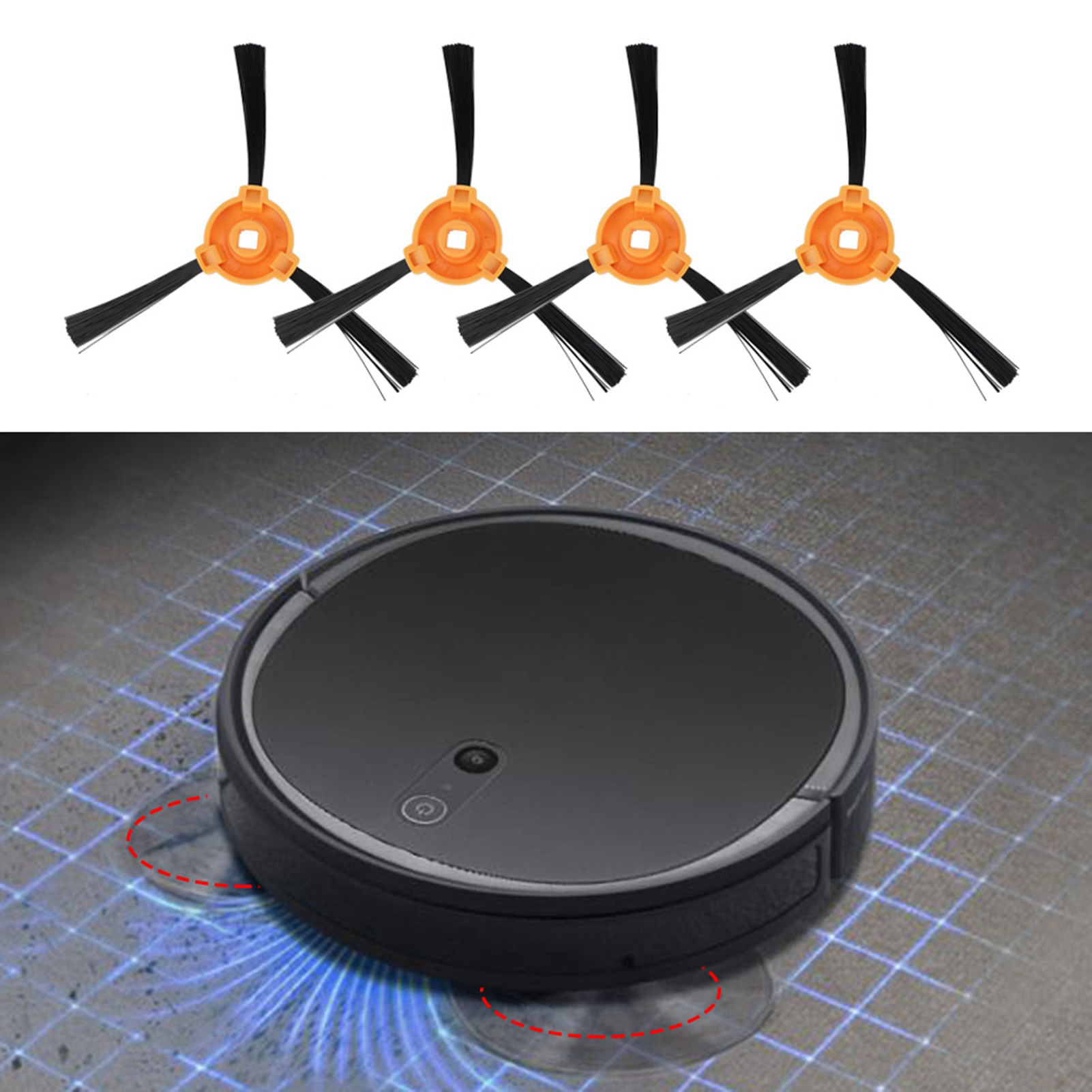 Kit De Accesorios Para Aspiradora Robot Ecovacs Deebot T20 Omni/T20e