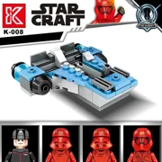 Fighter X assembled model building blocks action figure Mandalorian troops cartoon bricks toys children gifts