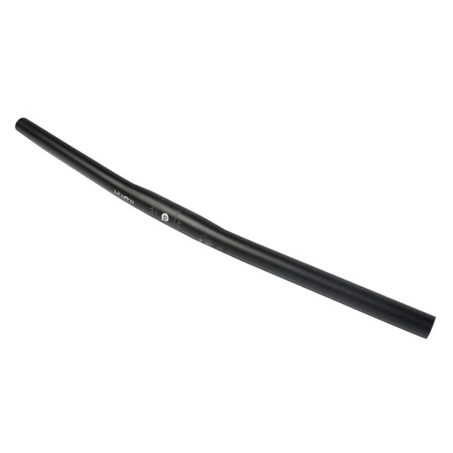 Guidon de Vélo Pliant Barre Plate de Course de Cyclisme en Aluminium Noir 580mm