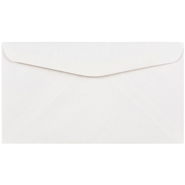 JAM #6 3/4 Business Commercial Envelopes, 3 5/8 x 6 1/2, White, 50/pack ...