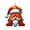 A, variant on Uutvmp Christmas Ornament, Christmas Initial Letter Y Acrylic Xmas Tree Keepsake, Y Letter Xmas Red Gnome Christmas Tree Ornaments(3.14 Inch)