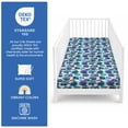 thumbnail image 7 of Today's Kids 2-Pack Monster Trucks Fitted Baby Crib Sheets Boy - Soft & Breathable Nursery Toddler Bed Sheets for Boys Elastic Edge Deep Pockets Machine Wash, Fits 28 x 52" Mattress, 2 Printed Sheets, 7 of 7