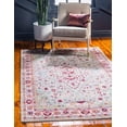 thumbnail image 2 of Unique Loom Austin Rectangular Traditional Area Rugs, Red, 2 of 8