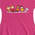 thumbnail image 3 of Peanuts - Group Skate - Toddler & Youth Girls Fit & Flare Dress, 3 of 5