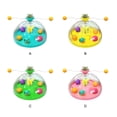 thumbnail image 2 of maskred Cat Toy Interactive Spinning Track Ball Stimulating Game Cats Teasing Treasure Brain Chest Puzzles Pet Training Pink, 2 of 6