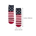 thumbnail image 2 of Frcolor 1 Set 2 Pairs Independence Day Mid-calf Socks Baby Socks Cotton Infant Stockings, 2 of 6