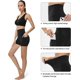 thumbnail image 2 of Leggings cortos de yoga con cintura alta de 8''/5'' para mujer, control de abdomen, 2 of 5