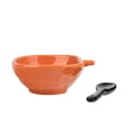 thumbnail image 3 of 10 Strawberry Street Pumpkin & Web Dip Serving Set, Dip Bowl & Spreader, 3 of 8