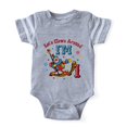 thumbnail image 1 of CafePress - Clown Around 1St Birthday - Cute Infant Baby Football Bodysuit, 1 of 1