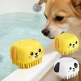 thumbnail image 1 of MTBLYS Cepillo de baño para perros | Cepillo de masaje para perros | Herramienta 2 en 1 para baño y aseo con cerdas de silicona suaves para eliminar el pelo suelto y la muda, 1 of 3