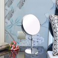 thumbnail image 2 of Countertop Vanity Mirrors Desktop 6-ih Double-Sided Makeup Mirror Retractable Height Vanity Mirror 3X Magnifying., 2 of 7