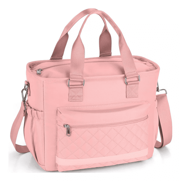 Lonchera Bolsa Termica Gran Capacidad Portátil Fiambrera 16l Rosa