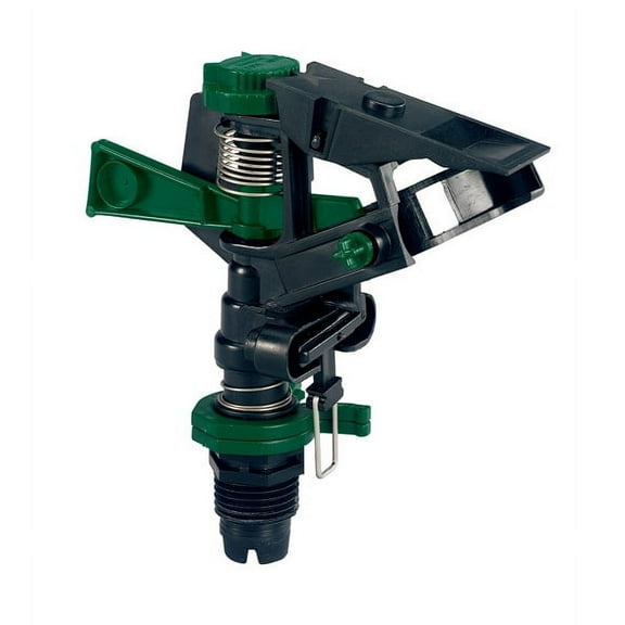 Orbit 1/2" Thread Plastic Impact Sprinkler, Lawn Watering, Water Yard - 58006