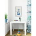 thumbnail image 3 of Marmont Hill I Am A Blue Robot Framed Wall Art Print, 24.00" x 1.50", 3 of 6