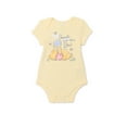 thumbnail image 4 of Disney Baby Wishes + Dreams Winnie the Pooh Baby Boys or Girls Bodysuit, 3-Pack, Sizes Newborn-18 Months, 4 of 17