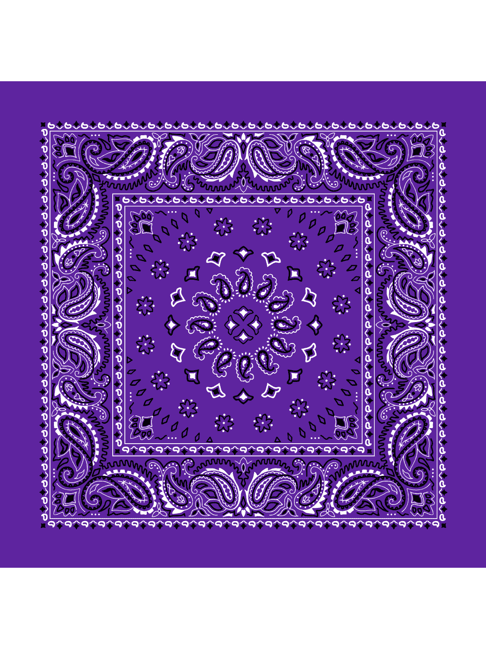 purple bandana pants