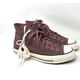 thumbnail image 4 of Converse Chuck 70 Suede High&nbsp;Men’s Sneakers, Saddle/Egret/Black, Size 12, 4 of 5