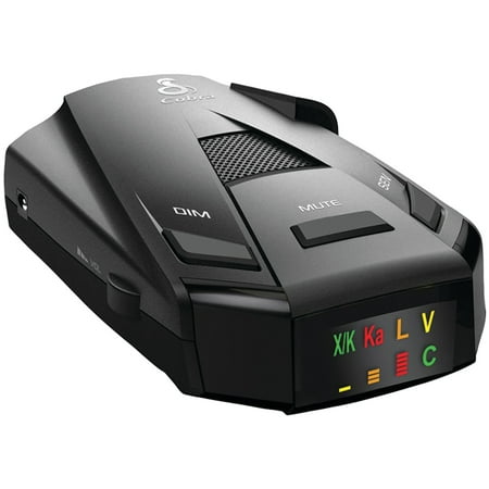 Cobra Rad 250 Radar Detector / Laser Detector - Long Range, False Alert Filter, Voice Alert & OLED Display