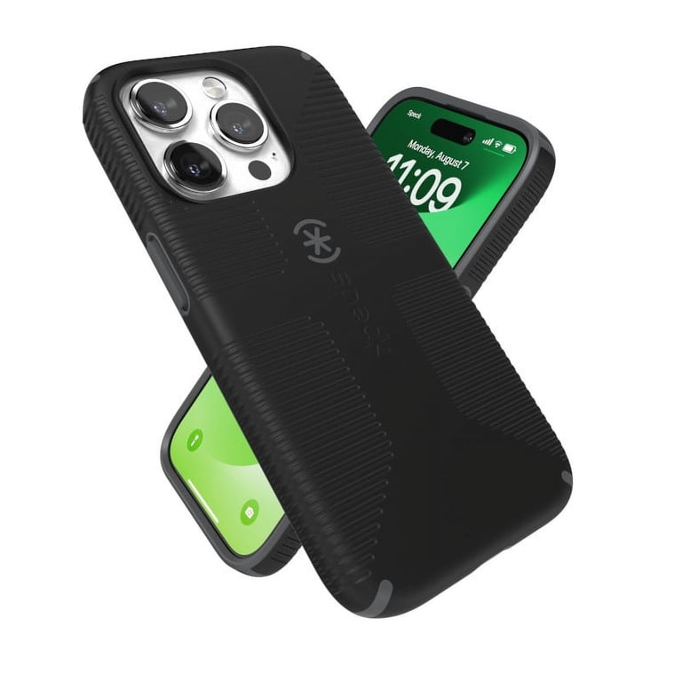 Speck, Cell Phone Case, Magsafe Slim, for iPhone 15 Pro, Black