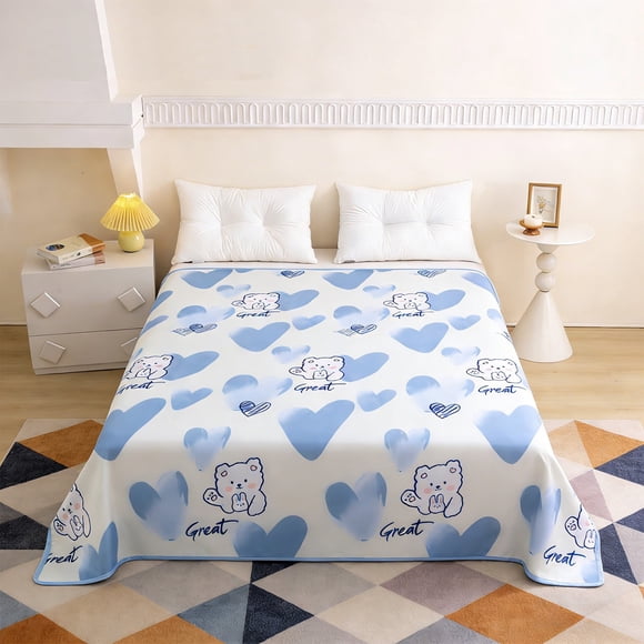 EGNMCR Throw Blanket, Throw Blanket for Couch Cool Blanketair-conditioning Quilt - Must-have Cool Quilt For The Bedroom During Summer Travel - Heat-dissipating Quilt Polyester fiber cooling blanket