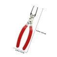 thumbnail image 2 of MERRYHAPY Car Relay Removal Pliers Grey Metal Durable Tool for Auto Fuse Clamp and Repair, 2 of 7