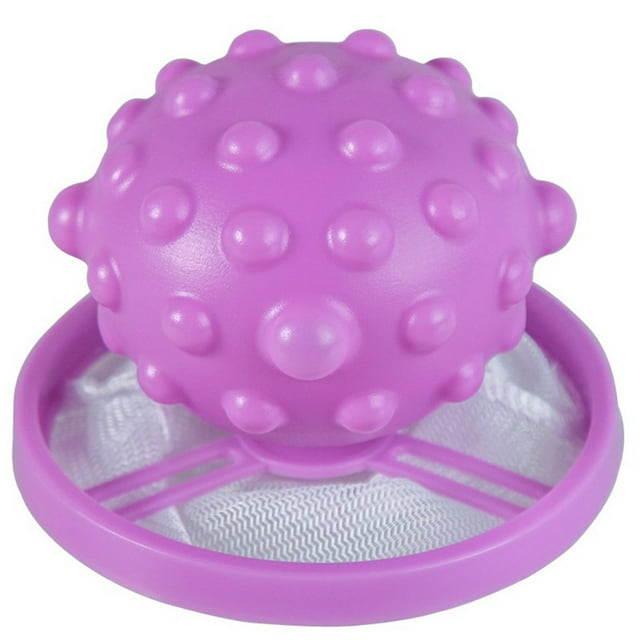 Attrape-poils Flottant pour Machine à Laver, Extracteur de Poils pour Animaux, Brosse en Caoutchouc pour Cuir, pour Veste, Douche, Attrape-Poils pour Chat
