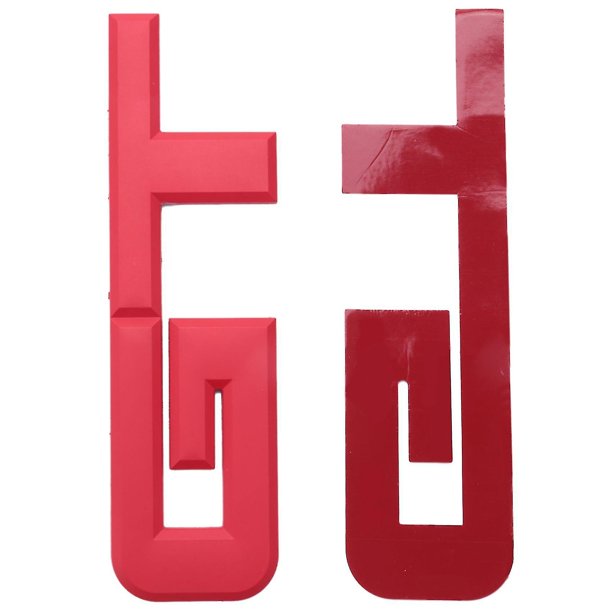 Compatible con Ford Mustang Focus Mk 1 2 3 7mondeo Car Red 3dcar Sticker