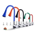 thumbnail image 2 of Kitchen Faucet Colorful Universal Tube Extension Silicone Rubber Tube, Two-Speed Spray Hot And Cold Water Kitchen Sink Faucet ,Easy to Install, 2 of 7
