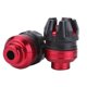thumbnail image 1 of 1 Pair Aluminum CNC Motorcycle Scooter Front Fork Frame Sliders Crash Protector Red, 1 of 2