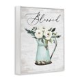 thumbnail image 2 of Stupell Industries Farmhouse Blessed Phrase Vintage Farm Can White Flower Bouquet White Framed Giclee Art, 11 x 14, by Lettered and Lined, 2 of 7