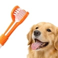 thumbnail image 1 of BotaniNest 3 Toothbrush For Dogs&Cats With Soft Easy Teeth Cleaning& Care For Medium&Large, 1 of 6