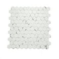 thumbnail image 5 of The Tile Life Eterna Hex 4" x 4" Hermes Glass Mosaic Tile Sample, 1 Piece, 5 of 7