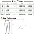 thumbnail image 2 of SDNall Fashion Womens Casual Color Elastic Loose Pants Straight Wide Leg Trousers With Pocket, 2 of 9