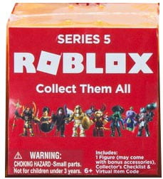 Roblox Series 5 Mystery Figure Pack Gold Cube Walmart Com
