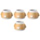 thumbnail image 5 of 4 fundas para patas de silla y mesa que evitan arañazos en muebles y suelos de madera. Amarillo, 5 of 9