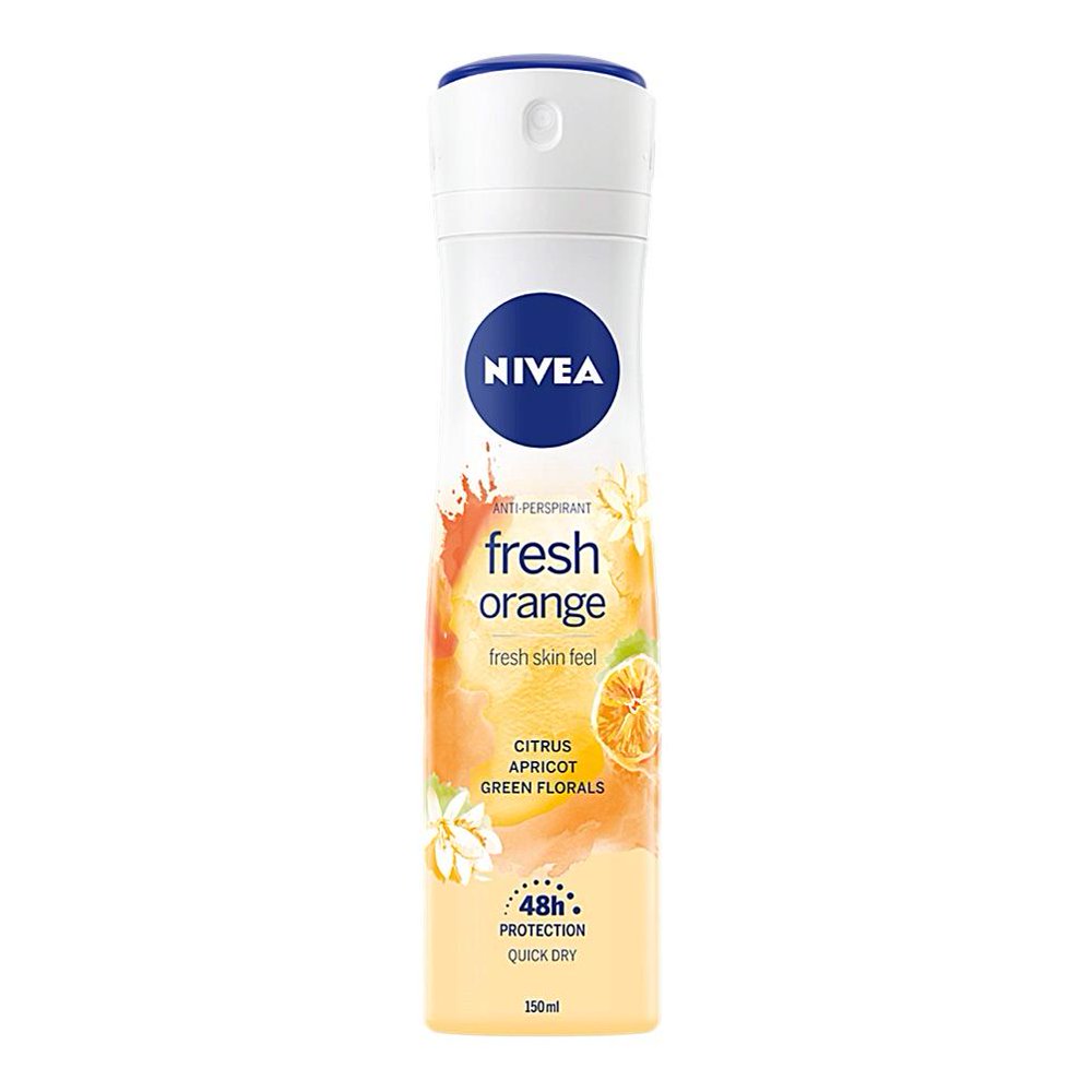Nivea Spray Deodorant Fresh Orange 150 ml