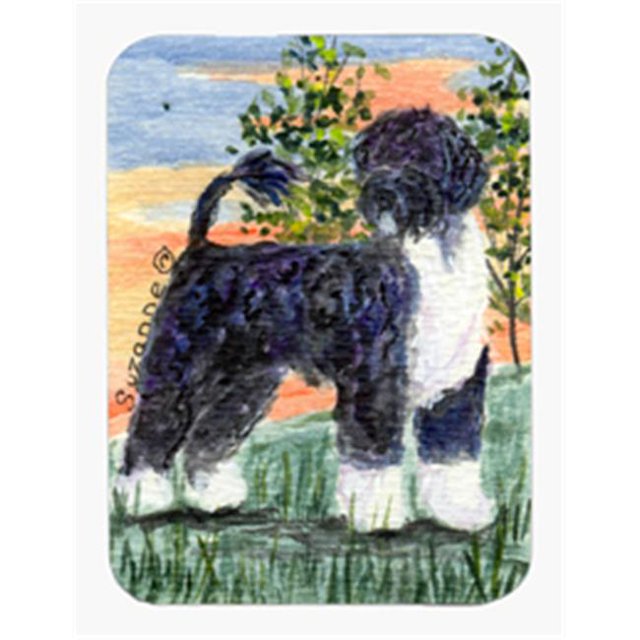 Portuguese Water Dog Mouse Pad & Hot Pad Or Trivet