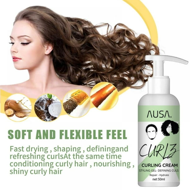 Hair Curling Cream Perfection Curl-Defining Cream, Hair-Smoothing Anti ...