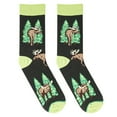 thumbnail image 5 of Crazy Socks Maine Moose Fun Print Novelty Crew Socks for Men, 5 of 6