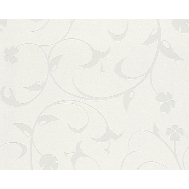B&W 3 - Rouleau de Papier Peint Blanc Noir et Blanc, Accent Moderne de Décoration Murale