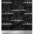 thumbnail image 1 of Soimoi Cotton Duck Fabric Monuments Shirting Print Fabric by The Yard 42 Inch Wide, 1 of 1
