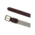 thumbnail image 2 of CTM  Waxed Braided Belt with Croc Print Ends (Men Big & Tall), 2 of 3